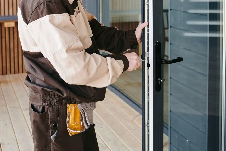 Cleaning And Polishing Glass Door Installation in Palm Coast, FL